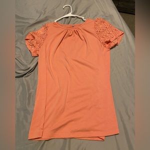 Coral shirt